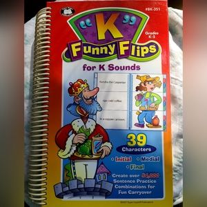 Speech Therapy /k/ Funny Flips!